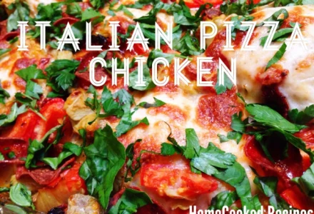 Italian Pizza Chicken Recipe